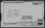 Manufacturer's drawing for North American Aviation B-25 Mitchell Bomber. Drawing number 98-58453