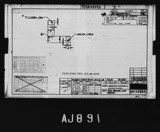 Manufacturer's drawing for North American Aviation B-25 Mitchell Bomber. Drawing number 98-48085