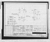 Manufacturer's drawing for Boeing Aircraft Corporation B-17 Flying Fortress. Drawing number 41-845