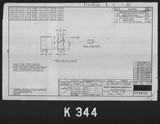 Manufacturer's drawing for North American Aviation P-51 Mustang. Drawing number 73-54196