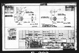 Manufacturer's drawing for Grumman Aerospace Corporation F6F Hellcat. Drawing number 20460