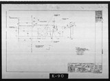 Manufacturer's drawing for Chance Vought F4U Corsair. Drawing number 34085