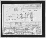 Manufacturer's drawing for Curtiss-Wright P-40 Warhawk. Drawing number 75-44-058