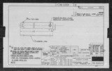Manufacturer's drawing for North American Aviation B-25 Mitchell Bomber. Drawing number 98-53054