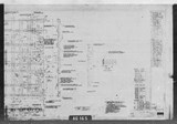 Manufacturer's drawing for North American Aviation B-25 Mitchell Bomber. Drawing number 108-317630