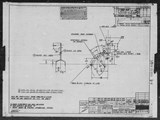 Manufacturer's drawing for North American Aviation B-25 Mitchell Bomber. Drawing number 98-53356