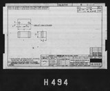 Manufacturer's drawing for North American Aviation B-25 Mitchell Bomber. Drawing number 98-619110