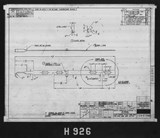 Manufacturer's drawing for North American Aviation B-25 Mitchell Bomber. Drawing number 108-61202