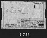 Manufacturer's drawing for North American Aviation B-25 Mitchell Bomber. Drawing number 108-588381