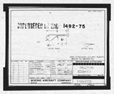 Manufacturer's drawing for Boeing Aircraft Corporation B-17 Flying Fortress. Drawing number 1-16293