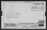 Manufacturer's drawing for North American Aviation B-25 Mitchell Bomber. Drawing number 98-62554