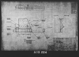 Manufacturer's drawing for Chance Vought F4U Corsair. Drawing number 19087