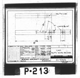 Manufacturer's drawing for Boeing Aircraft Corporation B-17 Flying Fortress. Drawing number 21-7063