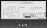 Manufacturer's drawing for Boeing Aircraft Corporation B-17 Flying Fortress. Drawing number 1-21369