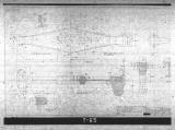 Manufacturer's drawing for Lockheed Corporation P-38 Lightning. Drawing number 185029