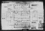 Manufacturer's drawing for North American Aviation B-25 Mitchell Bomber. Drawing number 98-54012