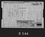 Manufacturer's drawing for North American Aviation B-25 Mitchell Bomber. Drawing number 108-533297