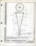 Manufacturer's drawing for Generic Parts - Aviation Standards. Drawing number an8018