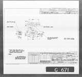 Manufacturer's drawing for Bell Aircraft P-39 Airacobra. Drawing number 33-734-006