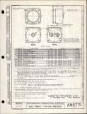 Manufacturer's drawing for Generic Parts - Aviation Standards. Drawing number an5771