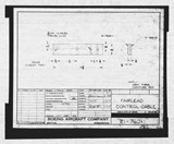 Manufacturer's drawing for Boeing Aircraft Corporation B-17 Flying Fortress. Drawing number 21-7601