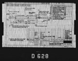Manufacturer's drawing for North American Aviation B-25 Mitchell Bomber. Drawing number 62a-48196