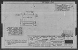 Manufacturer's drawing for North American Aviation B-25 Mitchell Bomber. Drawing number 98-61555