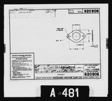 Manufacturer's drawing for Packard Packard Merlin V-1650. Drawing number 620908