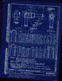 Manufacturer's drawing for Generic Parts - Aviation Standards. Drawing number an848