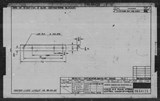 Manufacturer's drawing for North American Aviation B-25 Mitchell Bomber. Drawing number 98-54176