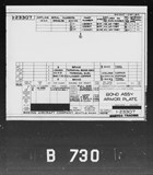 Manufacturer's drawing for Boeing Aircraft Corporation B-17 Flying Fortress. Drawing number 1-23307