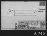 Manufacturer's drawing for Chance Vought F4U Corsair. Drawing number 10701