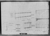 Manufacturer's drawing for North American Aviation B-25 Mitchell Bomber. Drawing number 98-48010