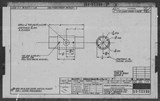 Manufacturer's drawing for North American Aviation B-25 Mitchell Bomber. Drawing number 98-53390