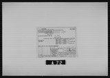 Manufacturer's drawing for Beechcraft T-34 Mentor. Drawing number 105740