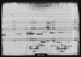 Manufacturer's drawing for North American Aviation B-25 Mitchell Bomber. Drawing number 98-62455
