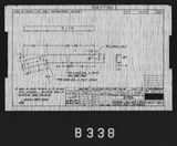 Manufacturer's drawing for North American Aviation B-25 Mitchell Bomber. Drawing number 108-317365