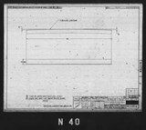 Manufacturer's drawing for North American Aviation B-25 Mitchell Bomber. Drawing number 98-62818