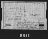 Manufacturer's drawing for North American Aviation B-25 Mitchell Bomber. Drawing number 108-546140
