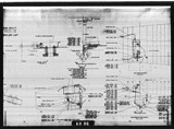 Manufacturer's drawing for North American Aviation B-25 Mitchell Bomber. Drawing number 98-47055