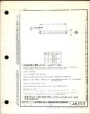 Manufacturer's drawing for Generic Parts - Aviation Standards. Drawing number an253
