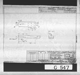 Manufacturer's drawing for Bell Aircraft P-39 Airacobra. Drawing number 33-311-032