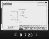 Manufacturer's drawing for Lockheed Corporation P-38 Lightning. Drawing number 198167