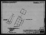 Manufacturer's drawing for North American Aviation B-25 Mitchell Bomber. Drawing number 98-624115