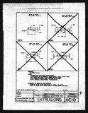 Manufacturer's drawing for North American Aviation AT-6 Texan / Harvard. Drawing number 5E10