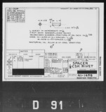 Manufacturer's drawing for Boeing Aircraft Corporation B-17 Flying Fortress. Drawing number 41-1458
