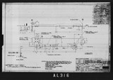 Manufacturer's drawing for North American Aviation B-25 Mitchell Bomber. Drawing number 108-61858