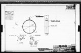 Manufacturer's drawing for North American Aviation B-25 Mitchell Bomber. Drawing number 98-53507