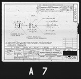 Manufacturer's drawing for North American Aviation P-51 Mustang. Drawing number 19-53018