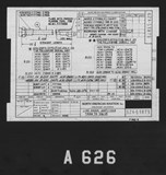 Manufacturer's drawing for North American Aviation B-25 Mitchell Bomber. Drawing number 62A-53879